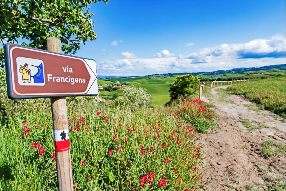 Via Francigena, Europe
